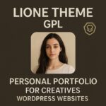 Lione Theme GPL – Personal Portfolio for Creatives WordPress Websites