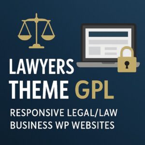 Lawyers Theme GPL – Responsive Legal/Law Business WP Websites