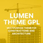 Lumen Theme GPL – multipurpose theme for constructions and architecture