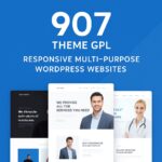907 Theme GPL – Responsive Multi-Purpose WordPress Websites