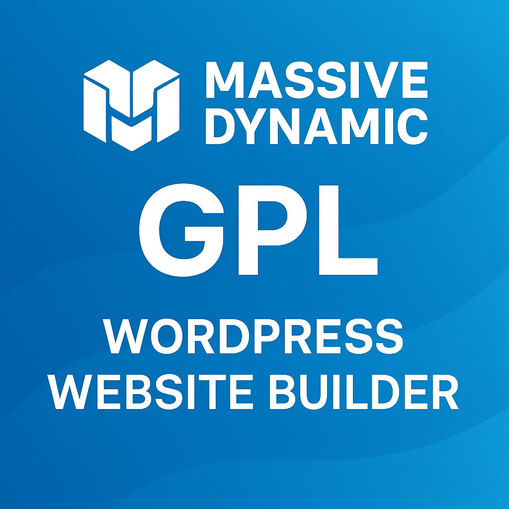Massive Dynamic Theme GPL – WordPress Website Builder