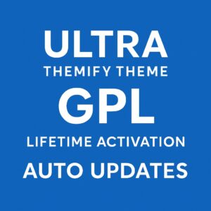 Ultra Themify Theme GPL + Lifetime Activation | Auto Updates