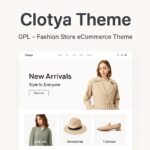 Clotya Theme GPL – Fashion Store eCommerce Theme