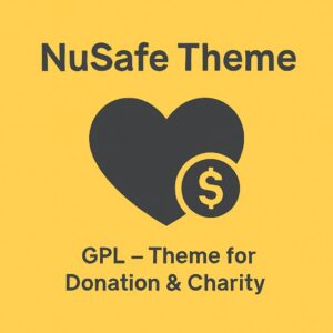 Nusafe Theme GPL – Theme for Donation & Charity