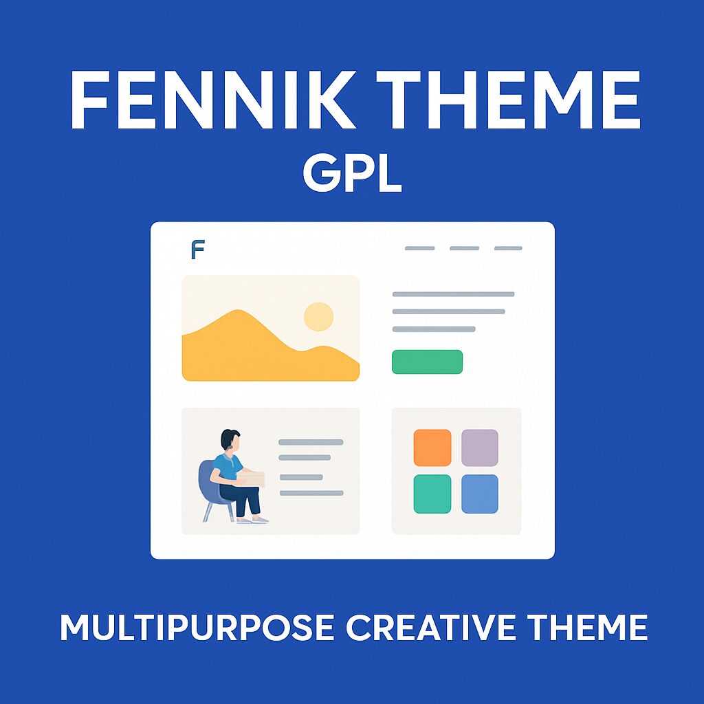 Fennik Theme GPL – Multipurpose Creative Theme