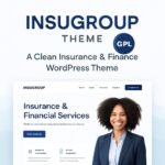 Insugroup Theme GPL – A Clean Insurance & Finance WordPress Theme