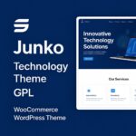 Junko Technology Theme GPL – WooCommerce WordPress Theme