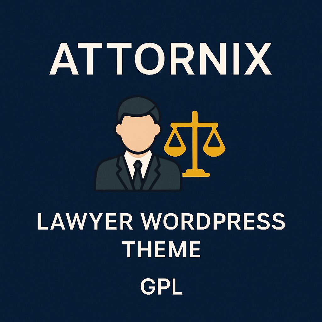 Attornix Lawyer WordPress Theme GPL