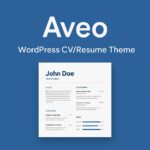 Aveo WordPress CV/Resume Theme GPL