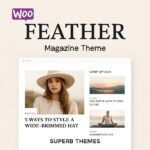 Feather Magazine Theme GPL – Superb Themes