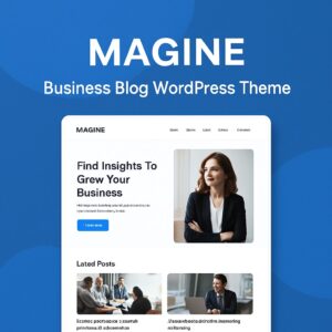 Magine Theme GPL – Business Blog WordPress Theme