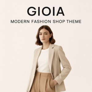 Gioia Modern Fashion Shop Theme GPL
