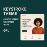 Keystroke Theme GPL – Creative Agency WordPress Theme