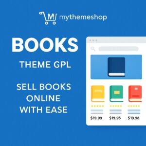 MyThemeShop Books Theme GPL – Sell Books Online With Ease