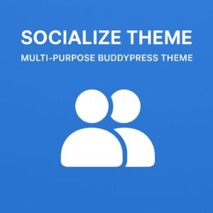 Socialize Theme GPL – Multi-Purpose BuddyPress Theme