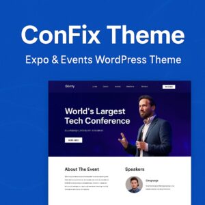 ConFix Theme GPL – Expo & Events WordPress Theme