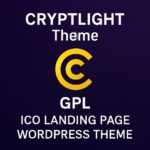 Cryptlight Theme GPL – ICO Landing Page WordPress Theme