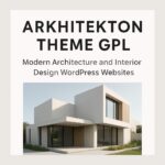 Arkhitekton Theme GPL – Modern Architecture and Interior Design WordPress Websites