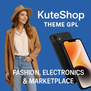 KuteShop Theme GPL – Fashion, Electronics & Marketplace Elementor WooCommerce Websites