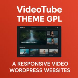 VideoTube Theme GPL – A Responsive Video WordPress Websites
