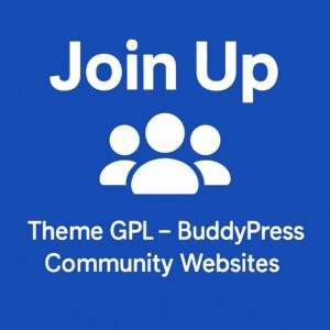 Join Up Theme GPL – BuddyPress Community Websites