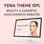Yena Theme GPL – Beauty & Cosmetic WooCommerce Websites