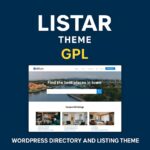Listar Theme GPL – WordPress Directory and Listing Theme