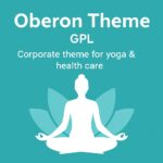 Oberon Theme GPL – Corporate theme for yoga & health care
