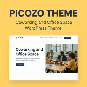 Picozo Theme GPL – Coworking and Office Space WordPress Theme