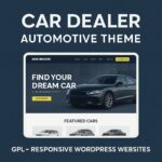 Car Dealer Automotive Theme GPL – Responsive WordPress Websites