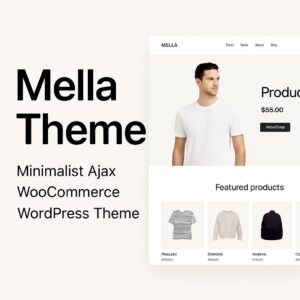 Mella Theme GPL – Minimalist Ajax WooCommerce WordPress Theme