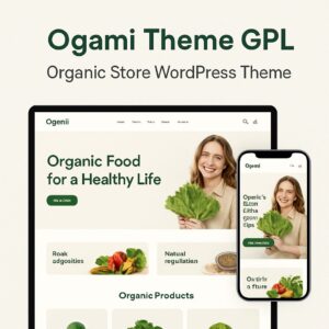 Ogami Theme GPL – Organic Store WordPress Theme