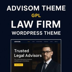 Advisom Theme GPL – Law Firm WordPress Theme
