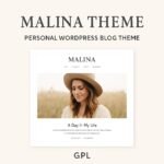Malina Theme GPL – Personal WordPress Blog Theme