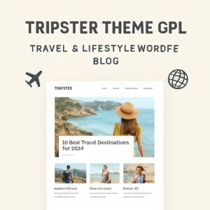 Tripster Theme GPL – Travel & Lifestyle WordPress Blog