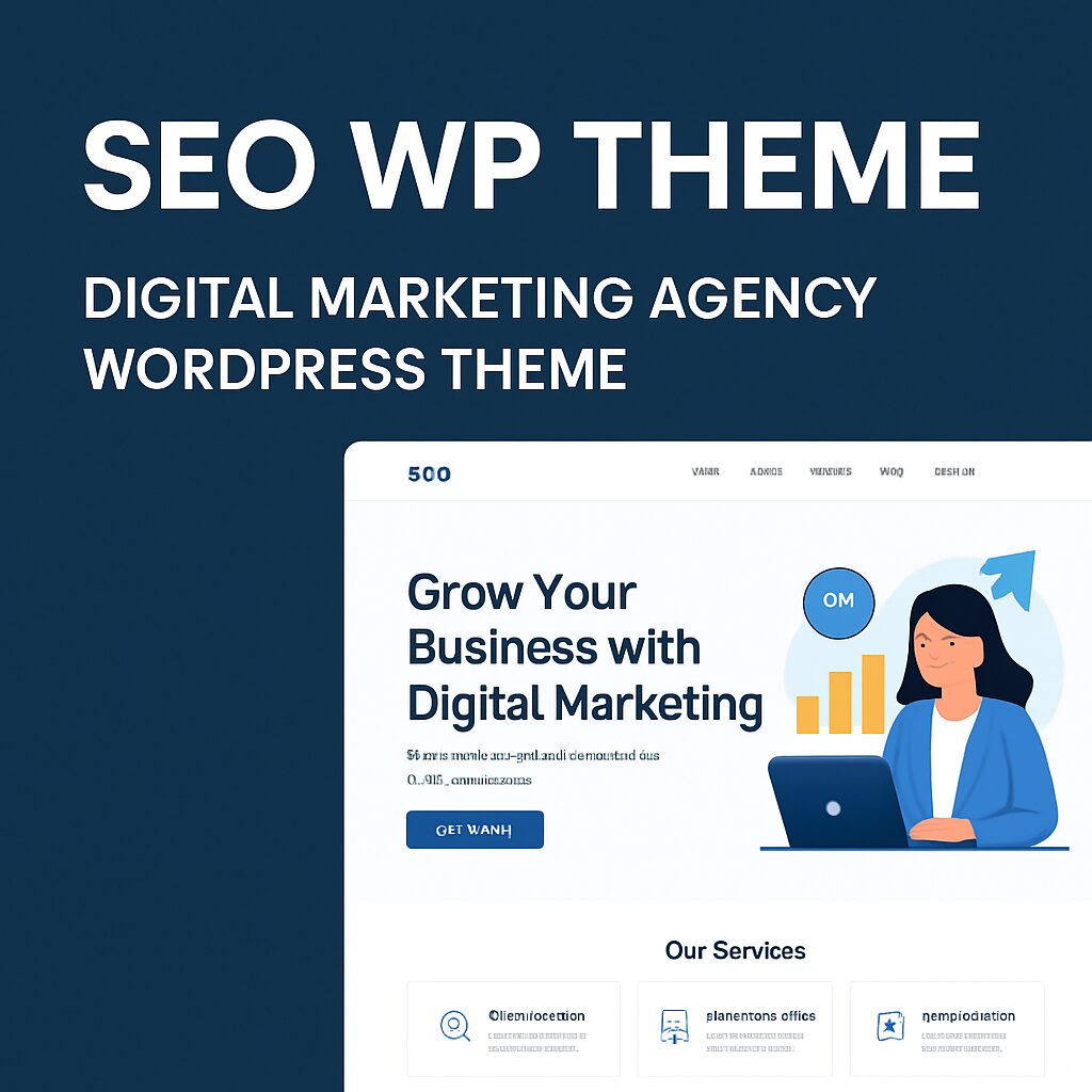 SEO WP Theme GPL – Digital Marketing Agency WordPress Theme
