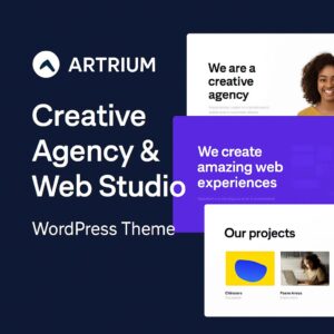 Artrium Theme GPL – Creative Agency & Web Studio WordPress Theme