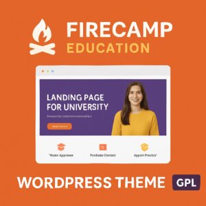 Firecamp Education WordPress Theme GPL