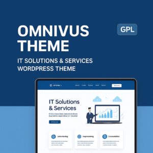 Omnivus Theme GPL – IT Solutions & Services WordPress Theme