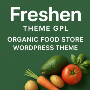 Freshen Theme GPL – Organic Food Store WordPress Theme