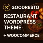 GoodResto Theme GPL – Restaurant WordPress Theme + Woocommerce