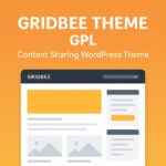 Gridbee Theme GPL – Content Sharing WordPress Theme