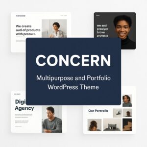 Concern Theme – Multipurpose and Portfolio WordPress Theme