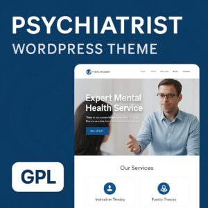 Psychiatrist WordPress Theme GPL