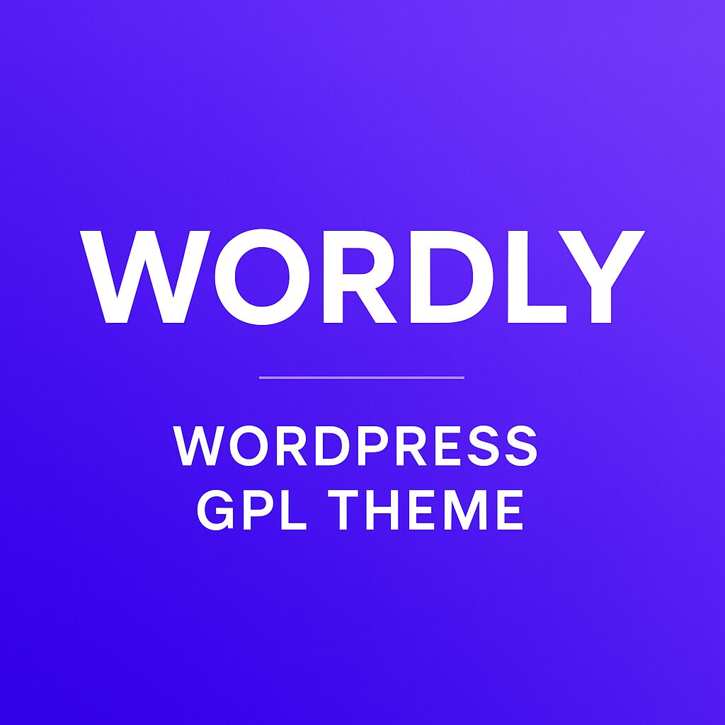 Wordly – WordPress GPL Theme
