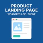Product Landing page – WordPress GPL Theme