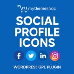 MyThemeShop Social Profile Icons – WordPress GPL Plugin