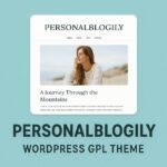 Personalblogily – WordPress GPL Theme