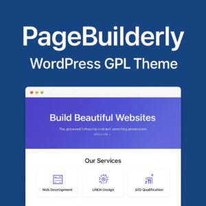 PageBuilderly – WordPress GPL Theme