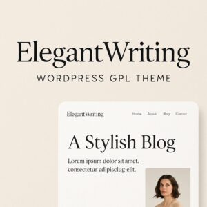 ElegantWriting – WordPress GPL Theme